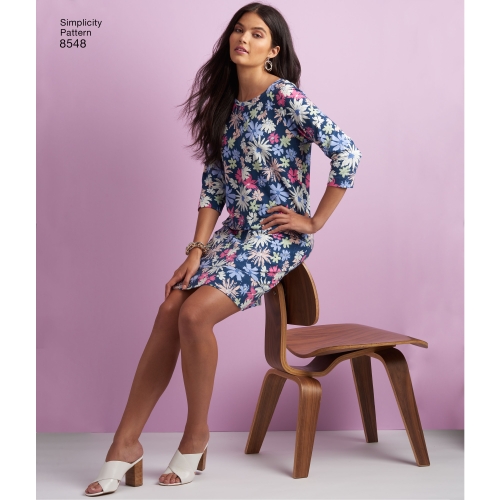 Naiste trikookleit, suurused: A (10-12-14-16-18-20-22), Simplicity Pattern #8548 
