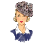 Simplicity lõikekomplekt S9834 MISSES` HATS IN FIVE STYLES, SS9834OS 