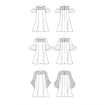 Ompelukaavat: Women`s Dress, Butterick B6588 