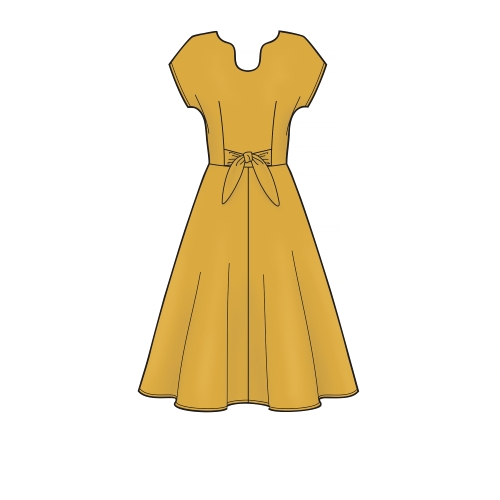 Naiste ja Petite-naiste kleidid, Simplicity Pattern #S8945 