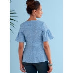 Выкройка: Misses` Top, Butterick B6732 