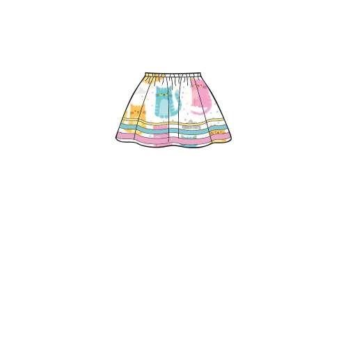 Laste, tüdrukute, ja nukkude seelikud, Simplicity Pattern #S8961 