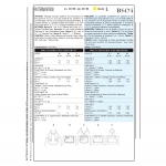 Выкройка: Aprons, Butterick B5474XY 