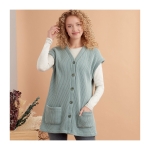 Швейные выкройки Simplicity S9374 Misses` Knit Vests, A (XXS-XS-S-M-L-XL-XXL) 