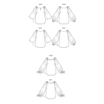 Выкройка: Misses` Top, Butterick B6711 