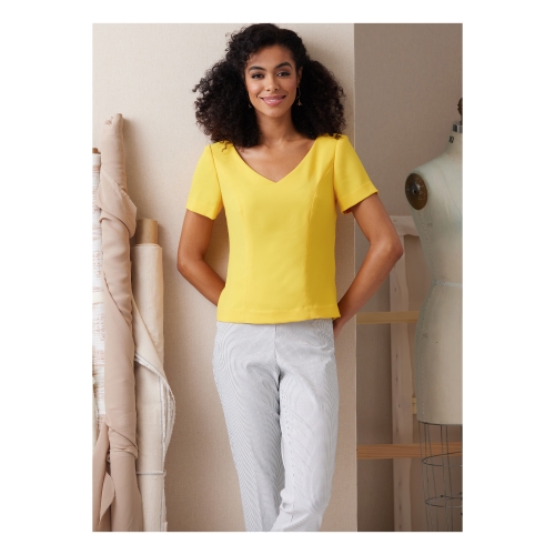 Lõikekomplekt BUTTERICK B6925 MISSES` TOPS BY PALMER/PLETSCH 