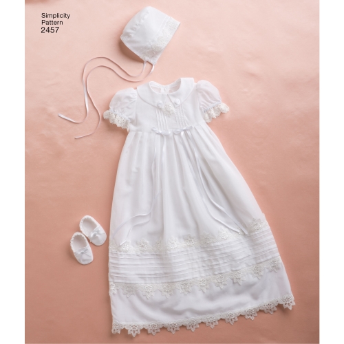 Väikelaste eriliste sündmuste, suurused: A (XXS-XS-S-M), Simplicity Pattern #2457 