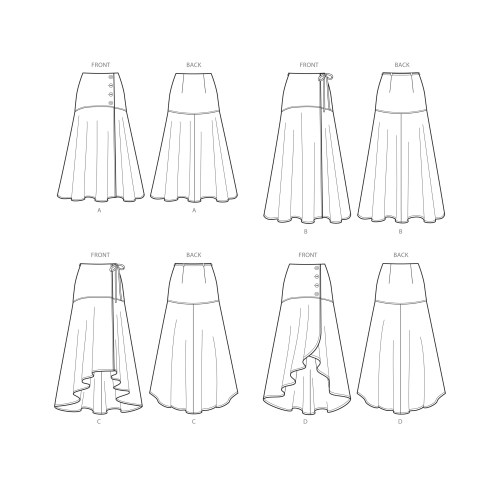 Naiste hõlmikseelikud, Simplicity Pattern #S8958 