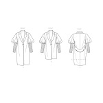 Naiste mantel ja jakk, Simplicity Sewing Pattern S9186H5 