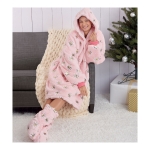 Simplicity Sewing Pattern S9456 Unisex Oversized Hoodies, Pants and Booties 