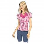 Выкройка: Misses` Blouse, Butterick B6217 