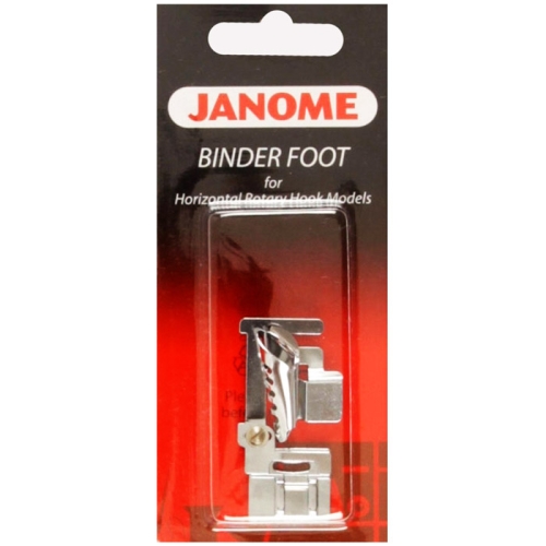 Binder Foot for Janome/Elna Horizontal Rotary Hook Models etc with stitch width max 7 mm 