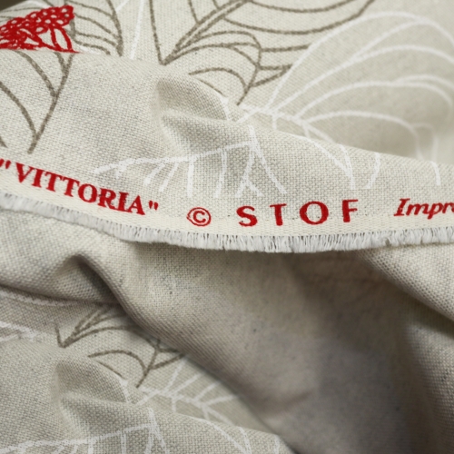Хлопчатобумажная ткань, France, 155 cm, Vittoria Toile Savoie 
