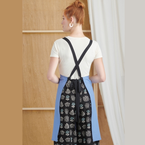 Simplicity lõikekomplekt S9907 MISSES` APRONS AND PANTS, SS9907A 