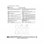 Выкройка: Misses` Top, Butterick B6712 