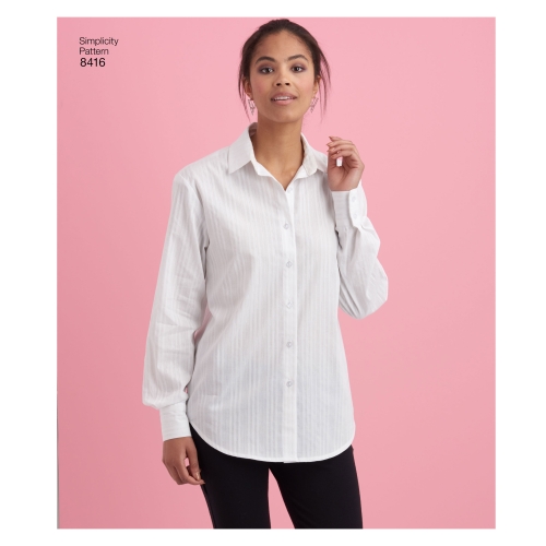 Naiste särk seljavariatsioonidega, Simplicity Pattern # 8416 