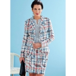 Выкройка: Misses` Jacket, Dress, Top, Skirt & Pants, Butterick B6738 