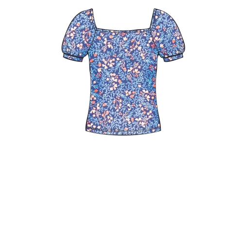 Naiste trikoo-topid, suurused: XXS-XS-S-M-L-XL-XXL, Simplicity Pattern #S8919 