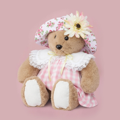 Simplicity lõikekomplekt S9771 PLUSH BEAR WITH CLOTHES AND HATS BY LAURA ASHLEY, SS9771OS 