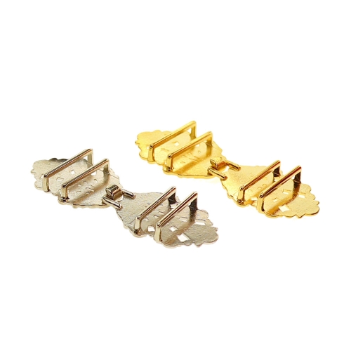 Scandinavian Pewter Clasps, 75mm x 27mm 