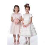 Выкройка: Children`s, sizes: Girls` Dresses with Optional Heart Cutout, Butterick B6445 
