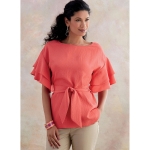 Ompelukaavat: Misses` Top and Sash, Butterick B6685 