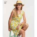Naiste kleidid, suurused: A (XS-S-M-L-XL), Simplicity Pattern #8595 