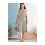 Выкройка: Misses` Dress, Sash & Belt, Butterick, B6809 