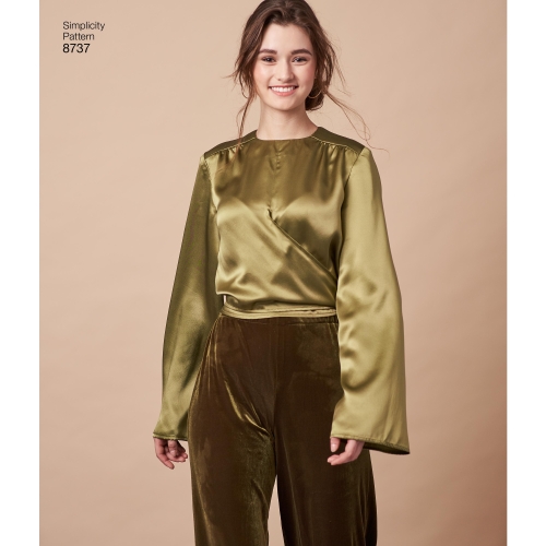 Naiste pluusid, Simplicity Pattern #8737 