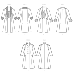 Simplicity lõikekomplekt S9630 MEN`S COSTUME COATS, SS9630 
