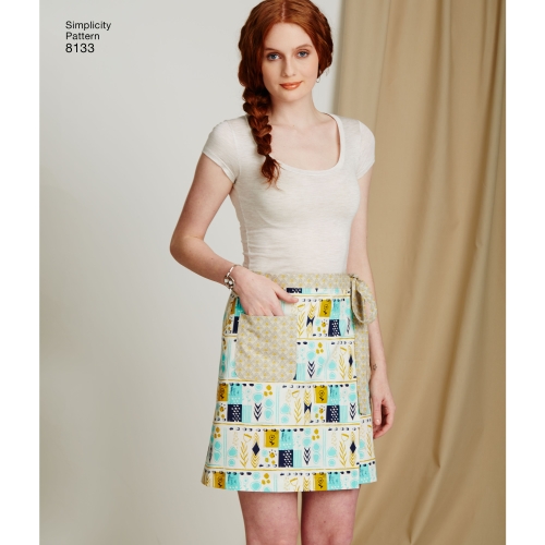 Õpi Õmblemist: hõlmikseelikud, suurused: A (6-8-10-12-14-16-18), Simplicity Pattern #8133 