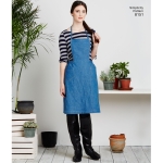 Vintage Aprons for Boys, Girls, Women`s and Men, Sizes: A (ALL SIZES), Simplicity Pattern #8151 