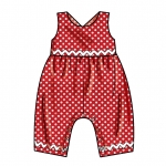 Simplicity lõiked S9319 Toddlers` Criss-Cross Top, Dresses, Rompers and Panties, CAA(1/2-1-2-3-4) 