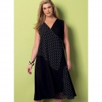 Sewing Pattern: Misses`, sizes: Women`s Wrap Dresses with Overlays, Butterick B6359 