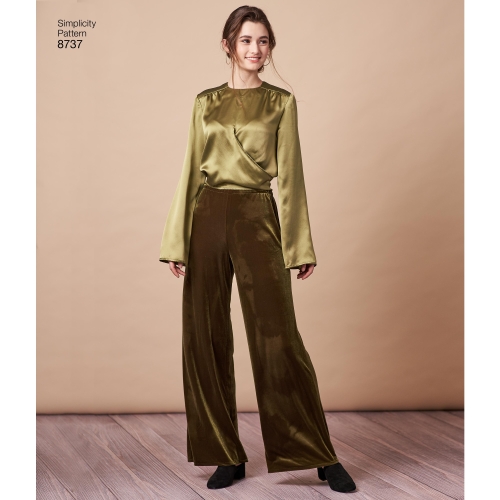 Naiste pluusid, Simplicity Pattern #8737 