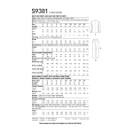 Швейные выкройки Simplicity S9381 Misses` and Women`s Lined Jacket, Pants and Shorts 