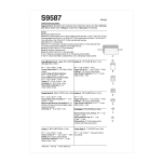Simplicity Sewing Pattern Sewing Room Accessories, SS9587OS (One Size Only) 