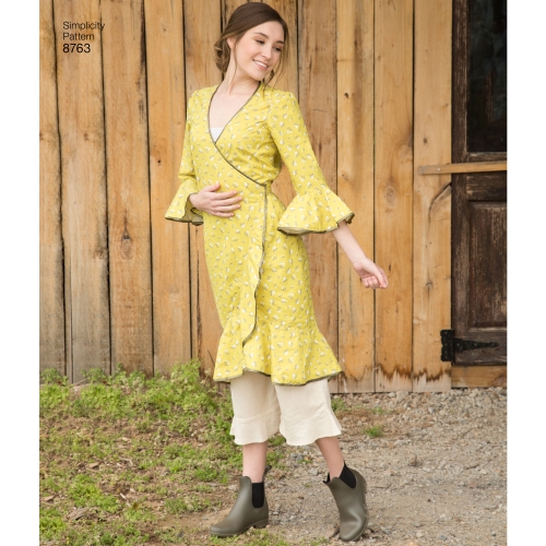Naiste põll kleit, Simplicity Pattern #8763 