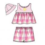 Ompelukaavat: Beebide` Top, Dress, Panties, Shorts, Pants and Hat, Butterick B5017OSZ 