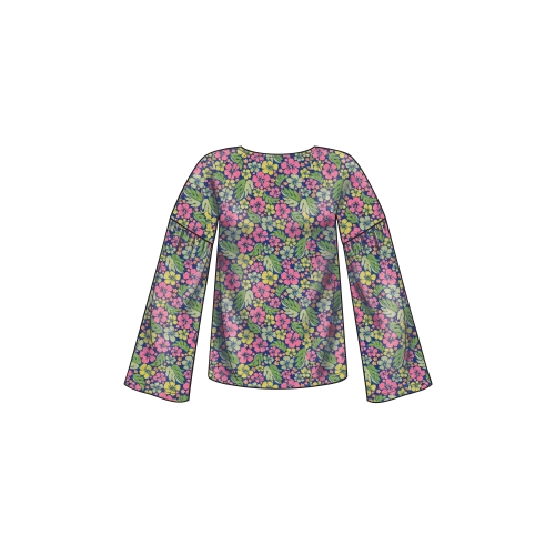 Vaiste topid varruka variatsioonidega, Simplicity Pattern #S8987 