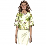 Выкройка: Misses` Top, Butterick B6175 