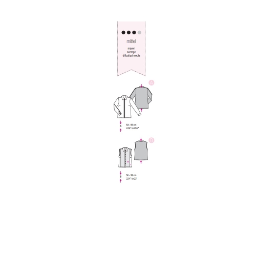 Topp Nr. 34-44, Burda Style Nr.6327 