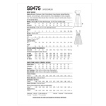 Simplicity lõikekomplekt S9475 Misses` Dresses 