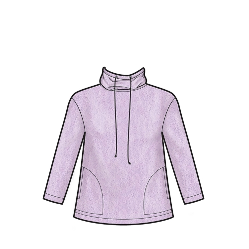 Tüdrukute ja poiste kapuutsiga pusad, suurused: A (8-10-12-14-16), Simplicity Pattern #S 9028 