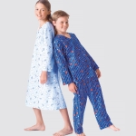 Simplicity Sewing Pattern S9209 Boys`/Girls` V-Neck Shirts, Gown, Shorts and Pants, sizes: A (8-10-12-14-16) 