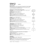 Швейные выкройки Simplicity S9412 Kitchen Accessories 