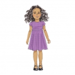 Выкройка: Children`s, sizes: Girls` Dresses with Optional Heart Cutout, Butterick B6445 