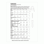 Tüdrukute jakk ja püksid, suurused: A (8-10-12-14-16), Simplicity Pattern #S9055 