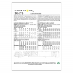 Naiste tuunika ja topp, Butterick B6173 