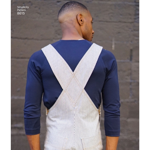 Meeste vintage kombinesoonid, suurused: Simplicity Pattern # 8615 